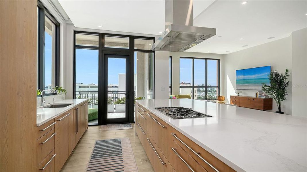 Furnished interior view inside a new home in , Sarasota (Image 8).