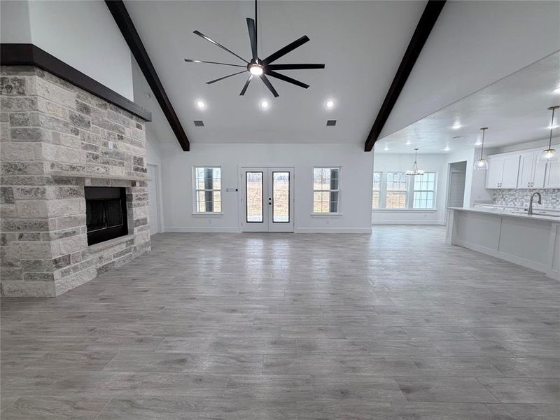 Spacious, unfurnished interior of a new home in , Poolville (Image 18).