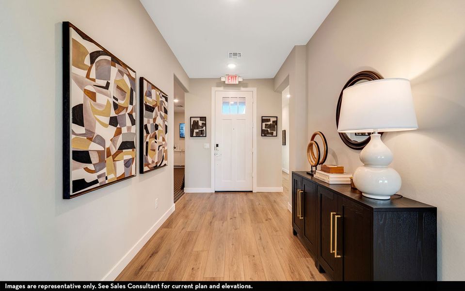 Representative furnished interior of a home built from the Tempe by CastleRock Communities in Rancho Mirage, Maricopa (Image 3).