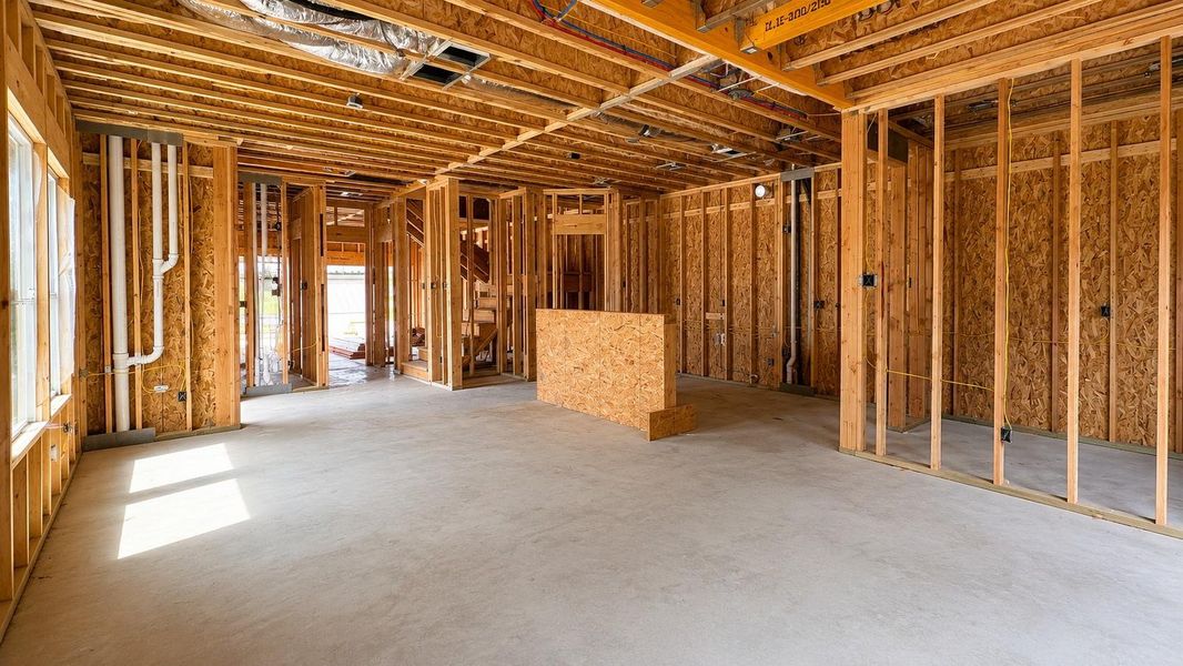 In-progress construction of a new home in , Montgomery, TX (Image 4).