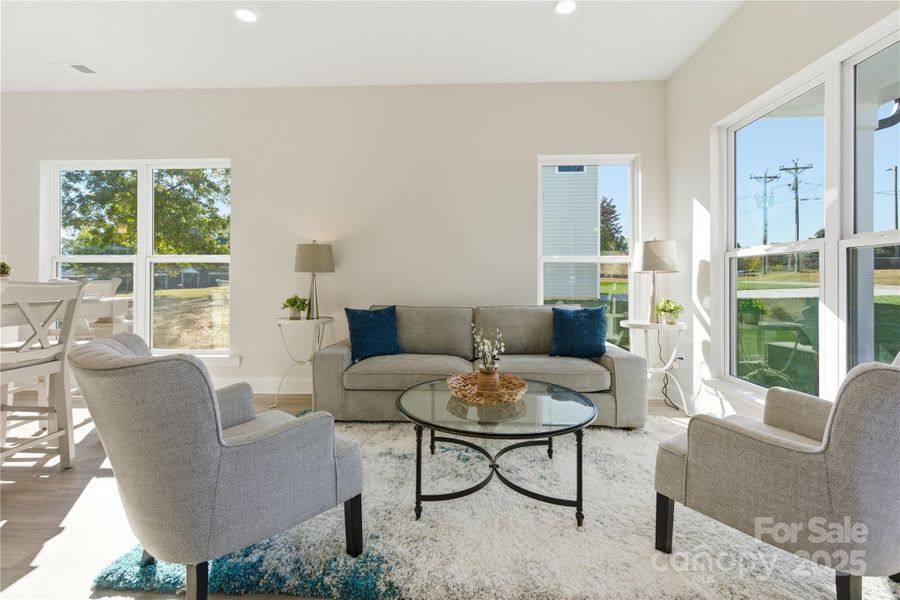 Furnished interior view inside a new home in , Fort Mill (Image 4).