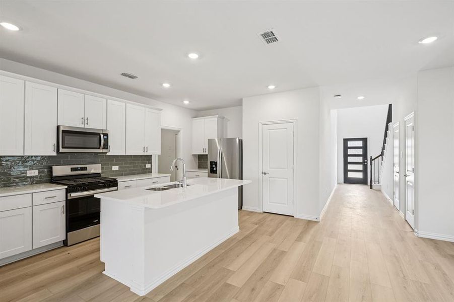 Photo is not of the actual home, but is an inspirational photo of builder’s model home and may depict options, furnishings, and/or decorator features that are not included.