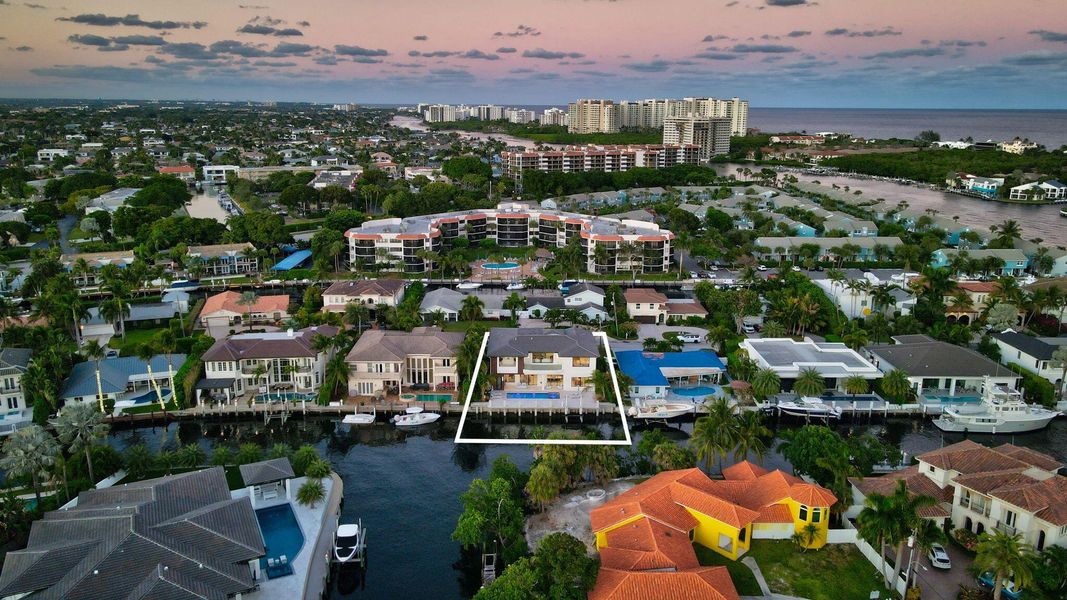 Front exterior of a new home in , Boca Raton, FL, highlighting curb appeal (Image 29). Front exterior of a new home in , Boca Raton, FL, highlighting curb appeal (Image 29).