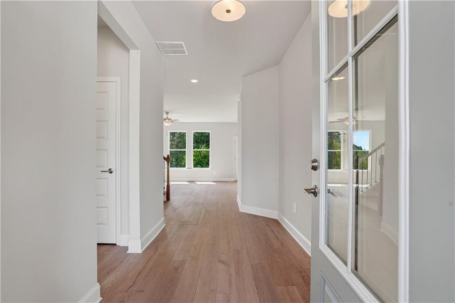 Spacious, unfurnished interior of a new home in Austin Ridge, Commerce (Image 16). Spacious, unfurnished interior of a new home in Austin Ridge, Commerce (Image 16).