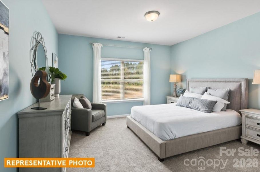 Furnished interior view inside a new home in Catawba Trace, Catawba (Image 4).