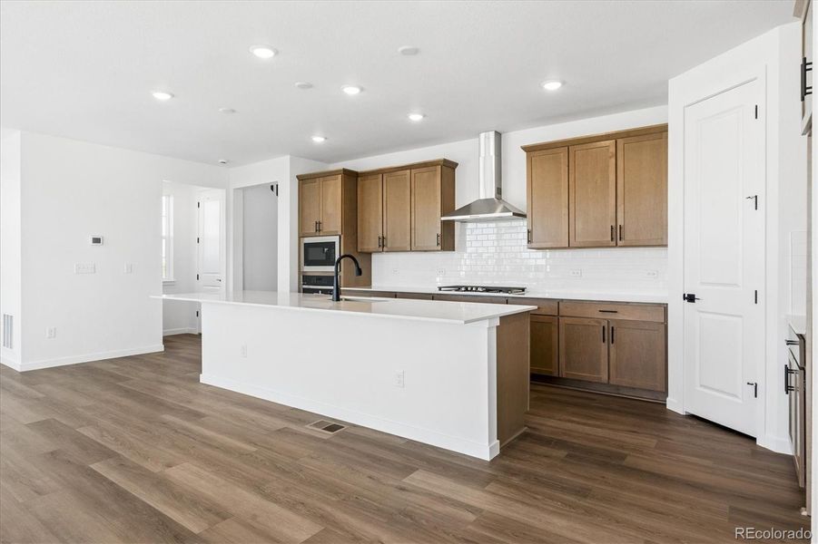 Furnished interior view inside a new home in The Summit at Meridian, Englewood (Image 9).