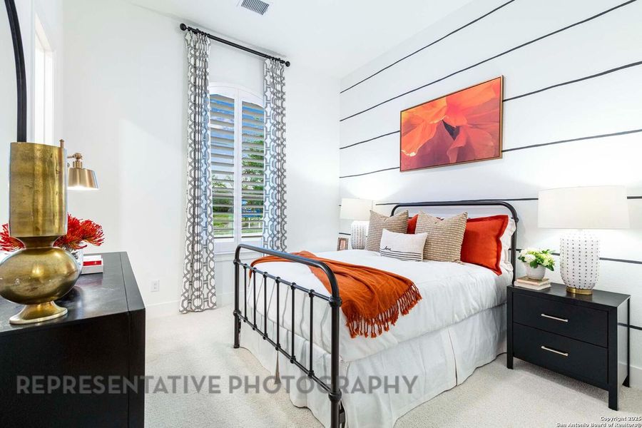 Furnished interior view inside a new home in Alsatian Oaks: 60ft. lots, Castroville (Image 21). Furnished interior view inside a new home in Alsatian Oaks: 60ft. lots, Castroville (Image 21).