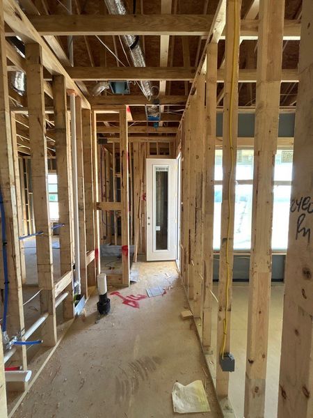 In-progress construction of a new home in Creekview Addition, Van Alstyne, TX (Image 9).