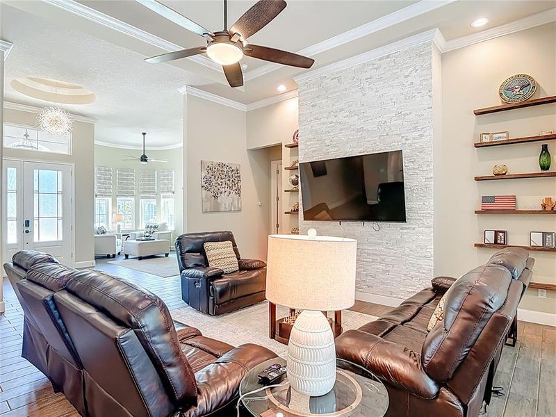 Furnished interior view inside a new home in , Ormond Beach (Image 48).