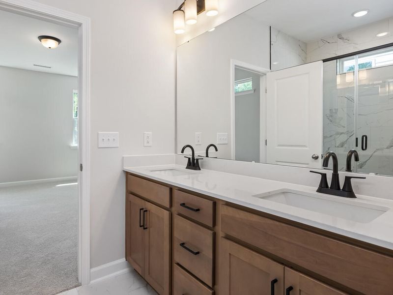 Furnished interior view inside a new home in Sage on North Main, Wake Forest (Image 9). Furnished interior view inside a new home in Sage on North Main, Wake Forest (Image 9).