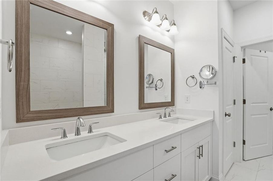 Furnished interior view inside a new home in , Cumming (Image 27).