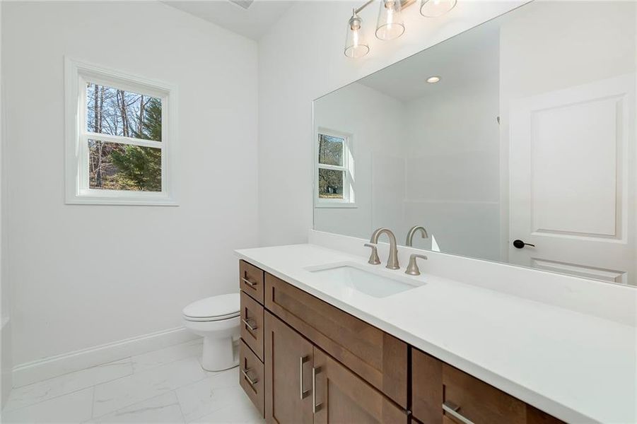 Furnished interior view inside a new home in , Dawsonville (Image 6).