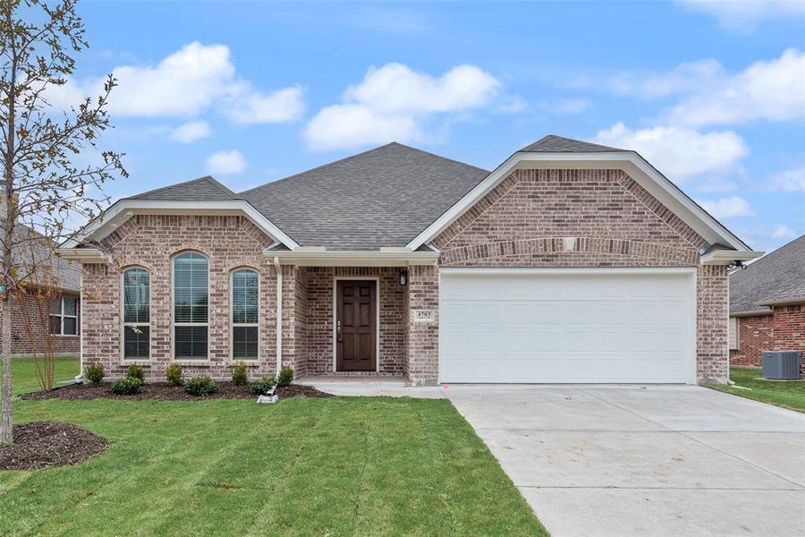 Front exterior of a new home in , Sherman, TX, highlighting curb appeal (Image 16).