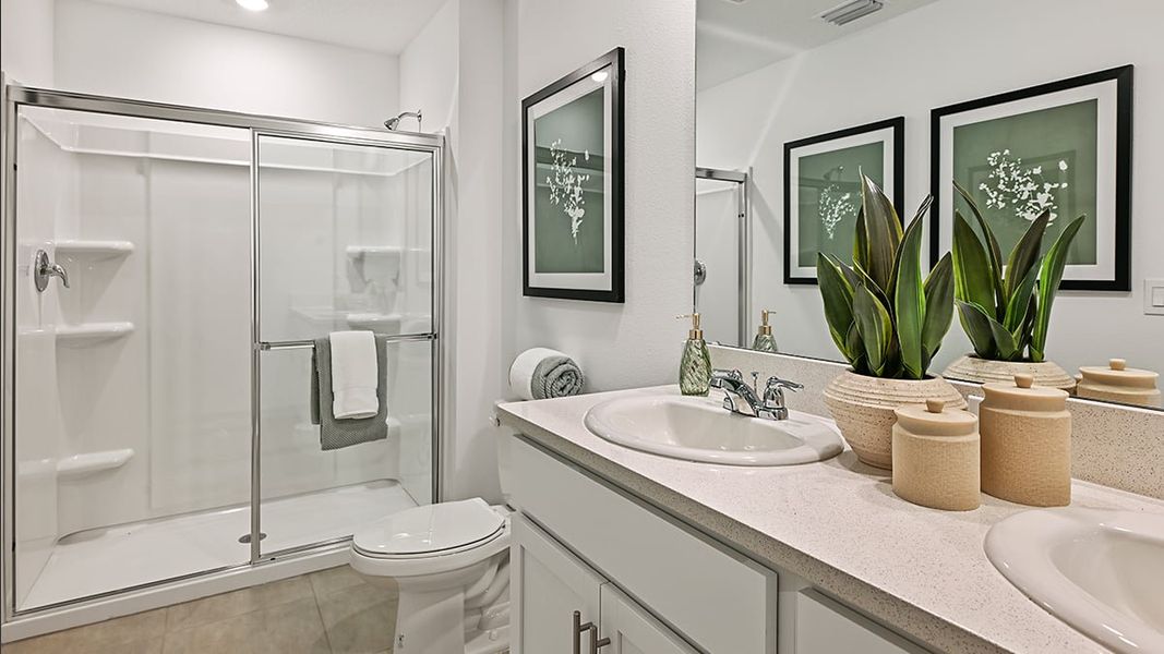 Representative furnished interior of a home built from the Marigold by Taylor Morrison in Waterstone Townhomes, Groveland (Image 17). Representative furnished interior of a home built from the Marigold by Taylor Morrison in Waterstone Townhomes, Groveland (Image 17).
