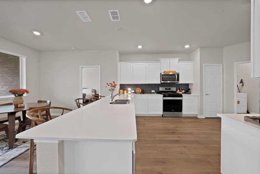 Furnished interior view inside a new home in , Aubrey (Image 21). Furnished interior view inside a new home in , Aubrey (Image 21).