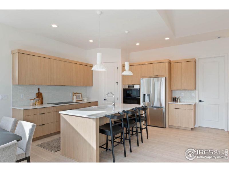 Furnished interior view inside a new home in Greenspire At Windsor Lake, Windsor (Image 14).