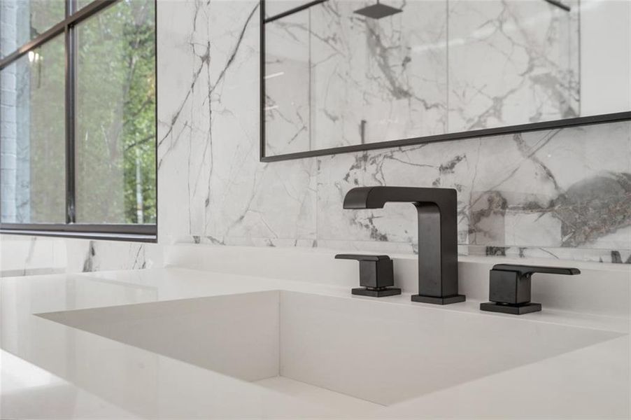 Furnished interior view inside a new home in , Alpharetta (Image 44).