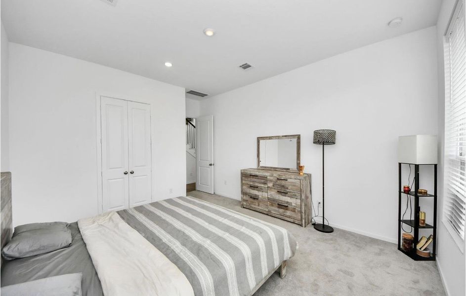 Furnished interior view inside a new home in Cross Creek West: Richmond Collection, Fulshear (Image 5).