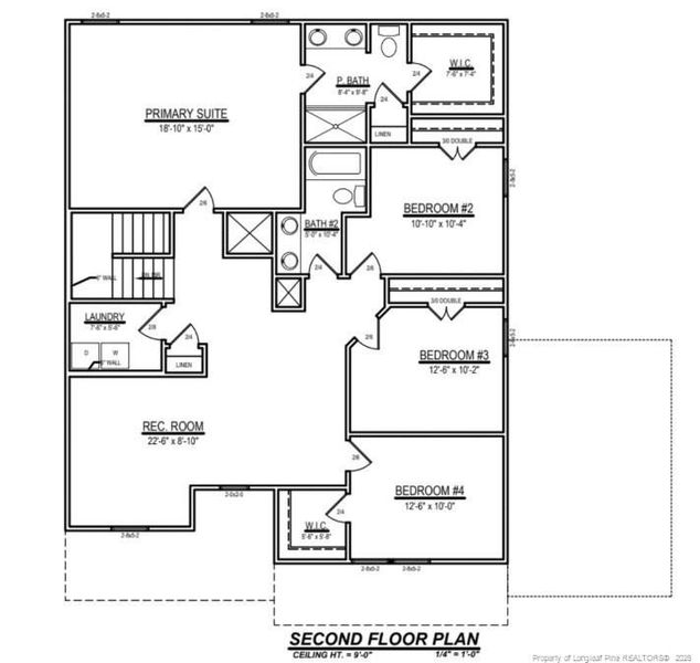 Second Floor Reagan floorplan