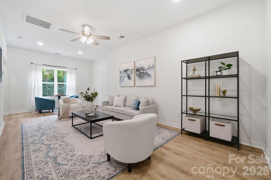 Basement Living Space