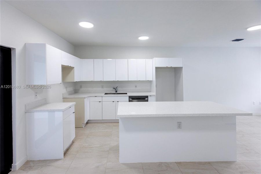 Furnished interior view inside a new home in , Miami (Image 3).