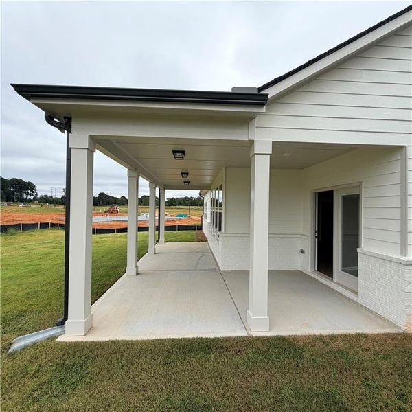 Exterior details and patio area of a home in Fowler Farms, Auburn (Image 3).