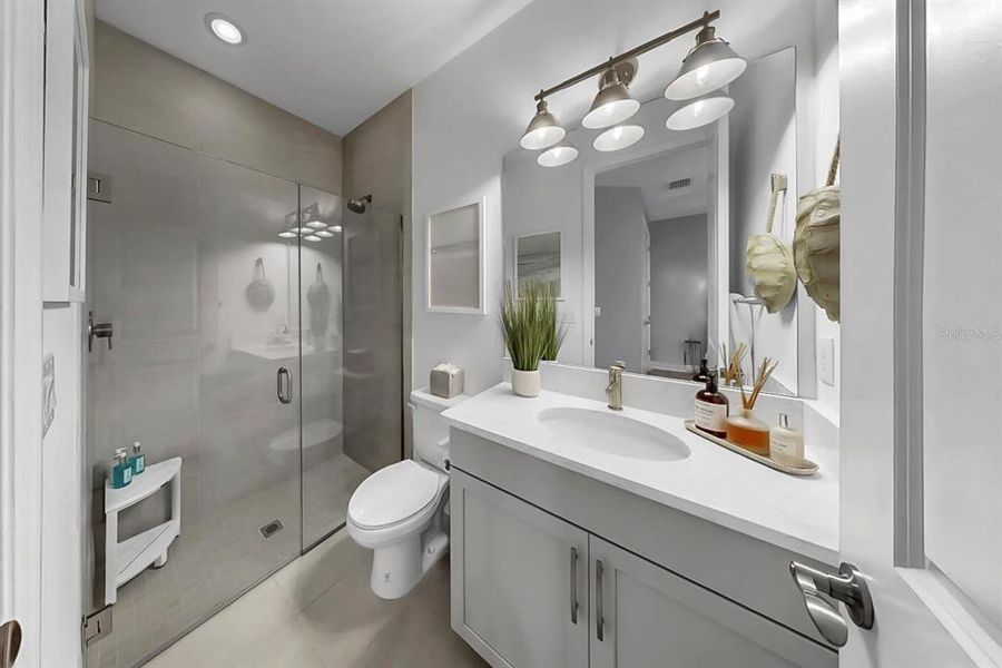 Furnished interior view inside a new home in , Sarasota (Image 13).