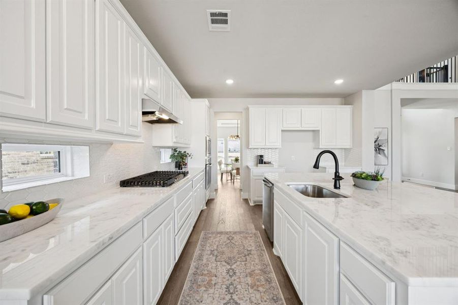 Furnished interior view inside a new home in , Frisco (Image 10).