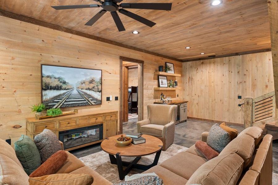 Furnished interior view inside a new home in , Blue Ridge (Image 16).