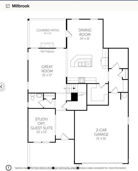 For representational purposes