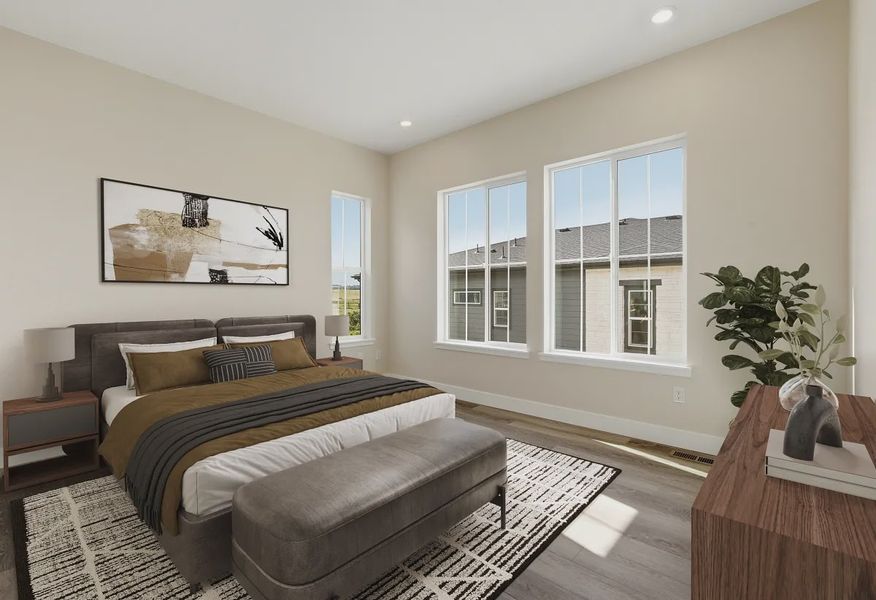 Homesite 7 Primary Bedroom - Virtually Staged - 15 of 18