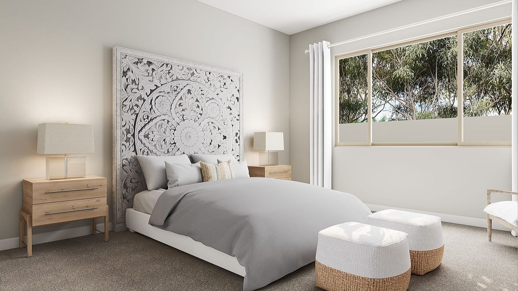 Representative furnished interior of a home built from the Spring Plan 50-2 by Tri Pointe Homes in Abel Ranch, Goodyear (Image 7).