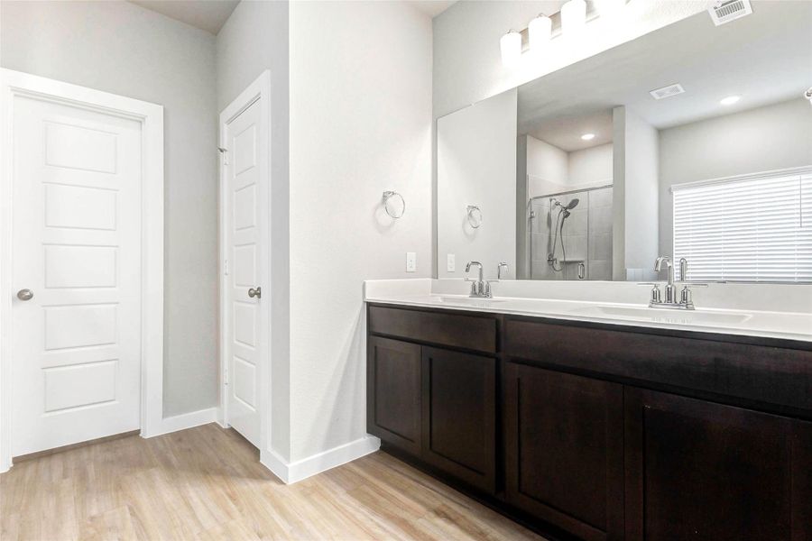 Furnished interior view inside a new home in Marvida, Cypress (Image 10). Furnished interior view inside a new home in Marvida, Cypress (Image 10).