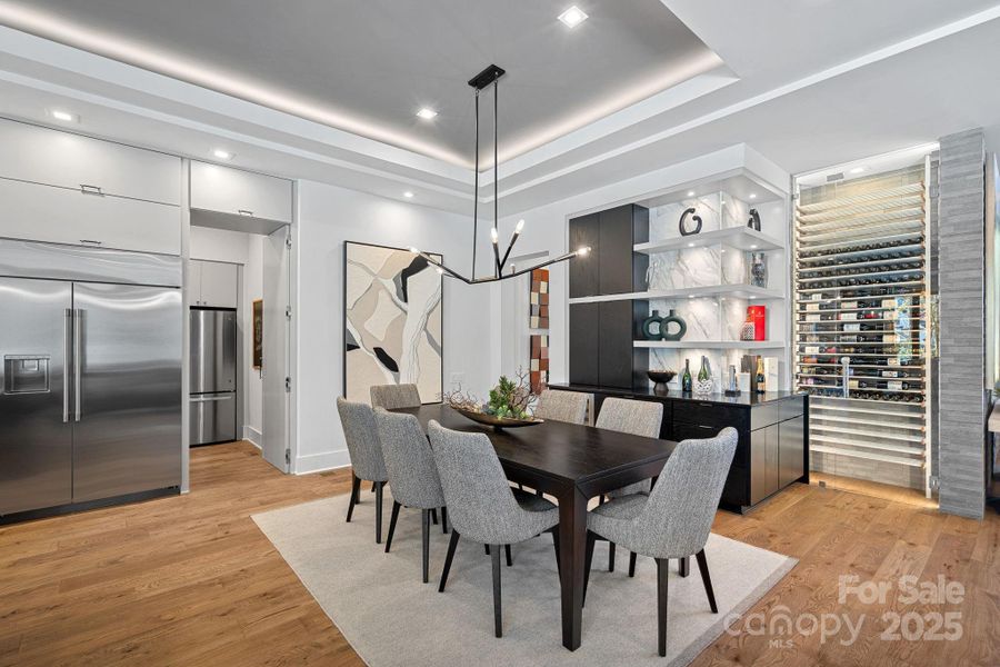 Furnished interior view inside a new home in , Davidson (Image 40).