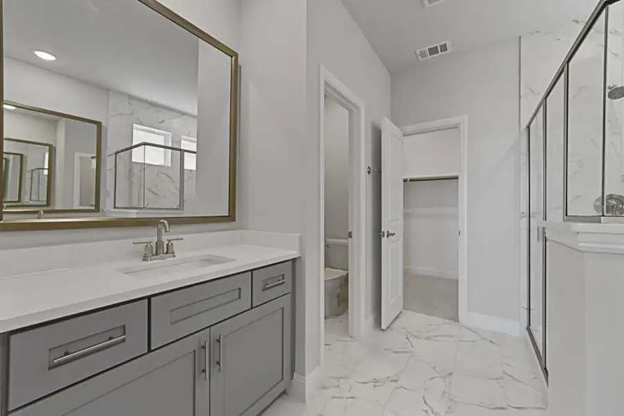 Representative furnished interior of a home built from the Richland by Landon Homes in Lexington Frisco, Frisco (Image 7).