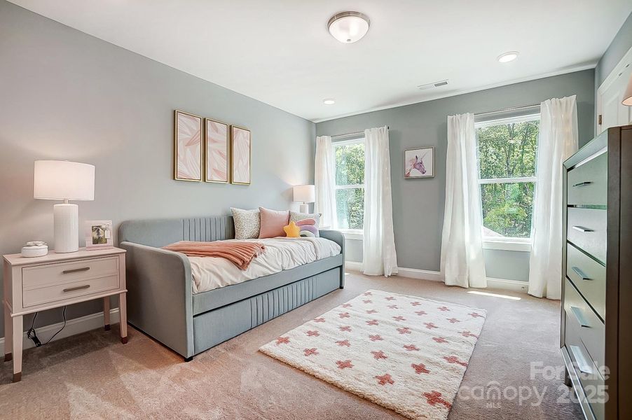 Furnished interior view inside a new home in Grier Meadows, Charlotte (Image 11).