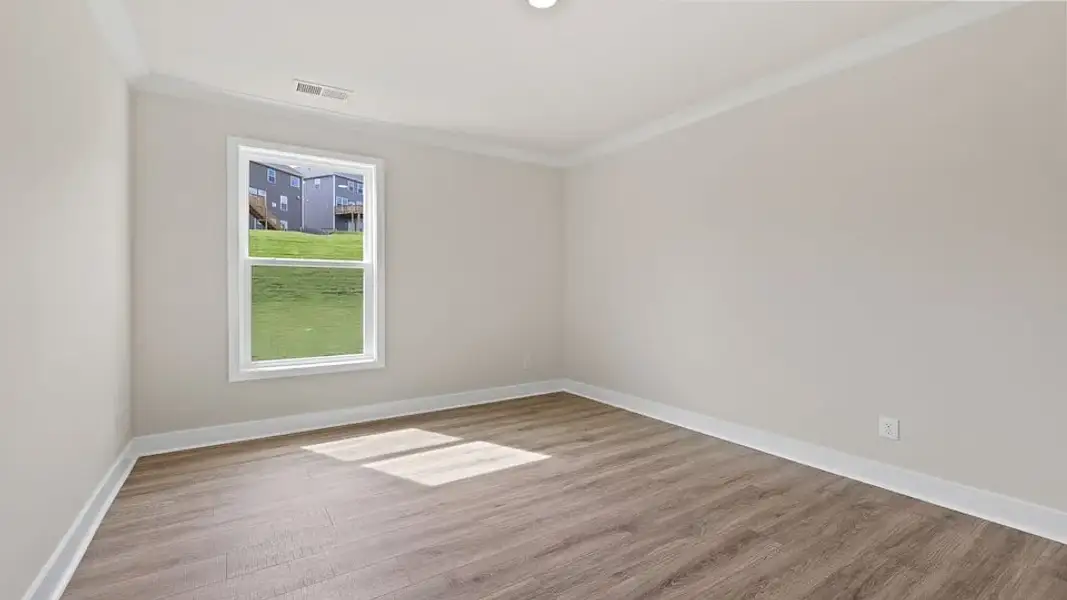 Spacious, unfurnished interior of a new home in Spring Ridge Reserve, Anderson (Image 26). Spacious, unfurnished interior of a new home in Spring Ridge Reserve, Anderson (Image 26).