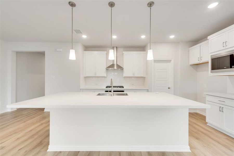 Furnished interior view inside a new home in Spiritas Ranch, Little Elm (Image 6).