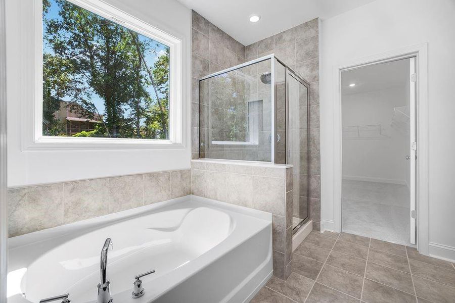 Furnished interior view inside a new home in Bailey Fence, Dacula (Image 7).