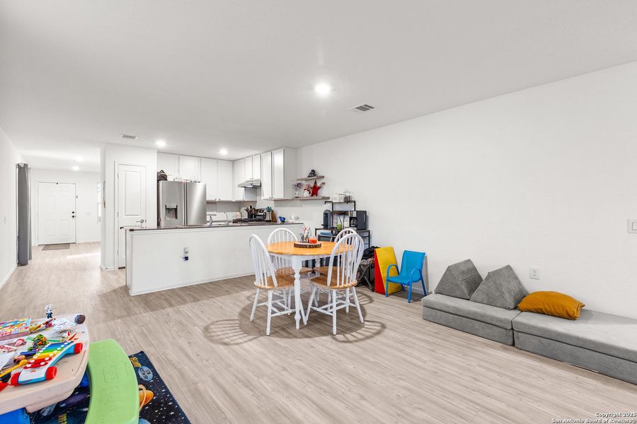 Furnished interior view inside a new home in , San Antonio (Image 16). Furnished interior view inside a new home in , San Antonio (Image 16).