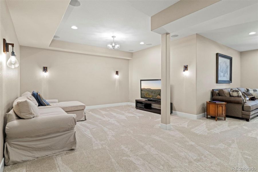 Furnished interior view inside a new home in , Larkspur (Image 32).