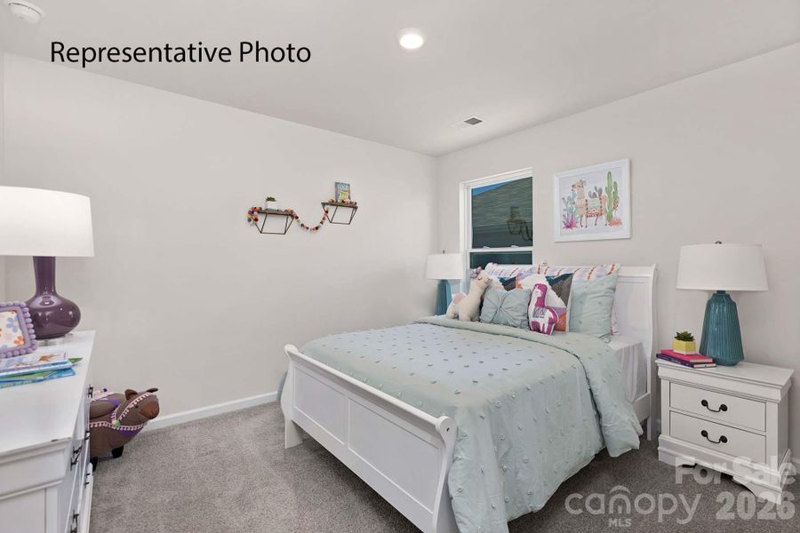 Furnished interior view inside a new home in Villages of Maiden, Maiden (Image 10).