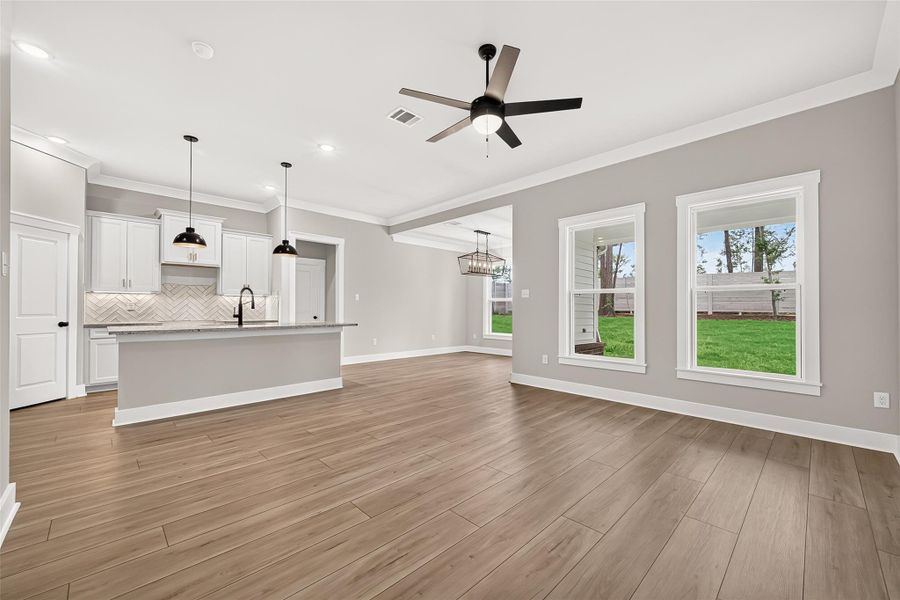 Spacious, unfurnished interior of a new home in Two Step Farm, Montgomery (Image 18). Spacious, unfurnished interior of a new home in Two Step Farm, Montgomery (Image 18).