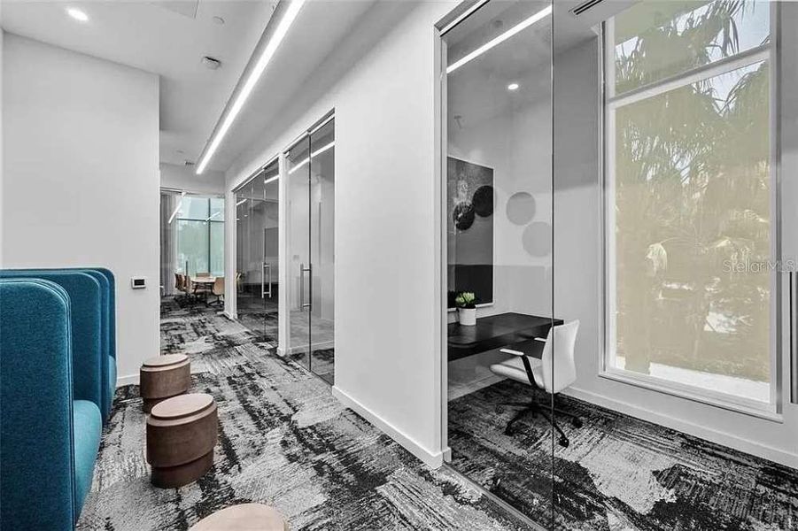 Furnished interior view inside a new home in , Sarasota (Image 41).