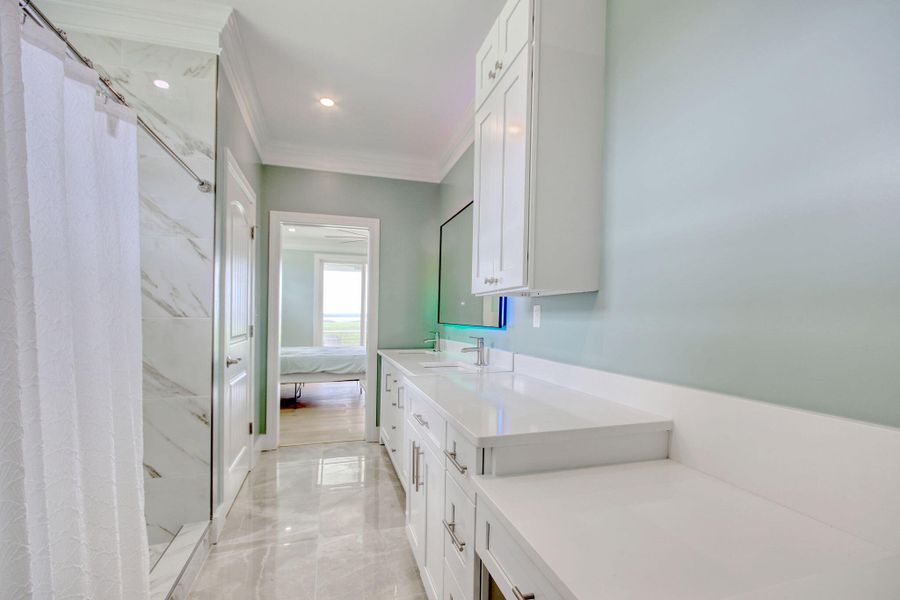 Furnished interior view inside a new home in , Georgetown (Image 8).