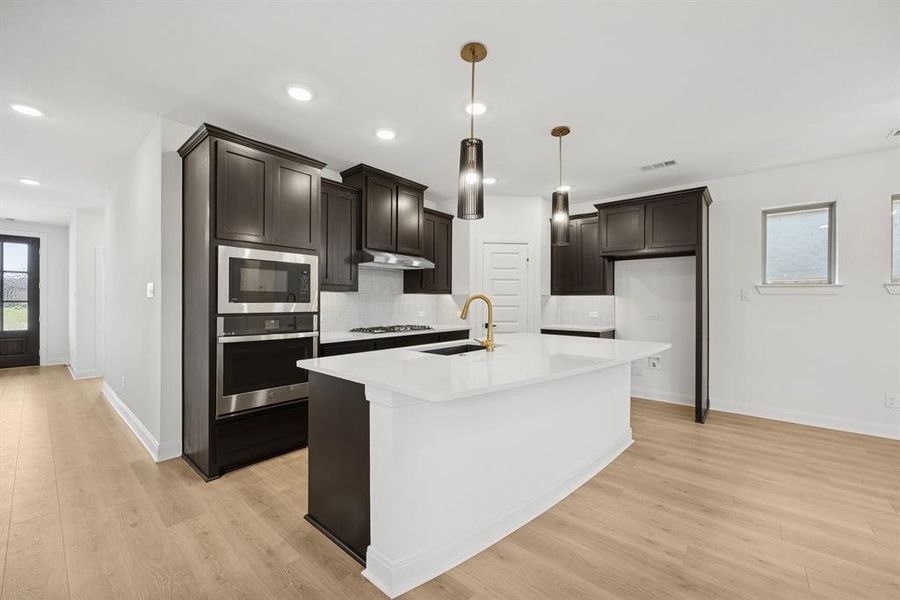 Furnished interior view inside a new home in Talia – Cottage Series, Mesquite (Image 12). Furnished interior view inside a new home in Talia – Cottage Series, Mesquite (Image 12).
