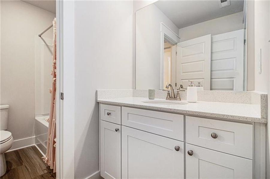 Furnished interior view inside a new home in , Moreland (Image 6).