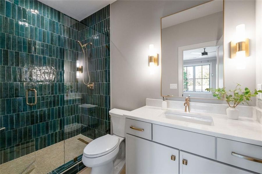 Furnished interior view inside a new home in , Dunwoody (Image 35).