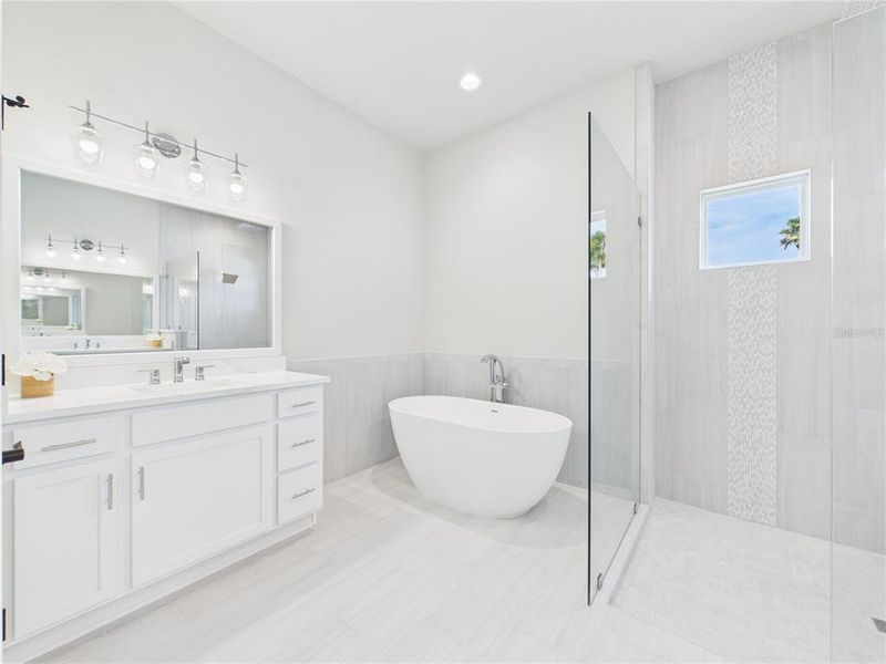 Furnished interior view inside a new home in , Palm Coast (Image 9).