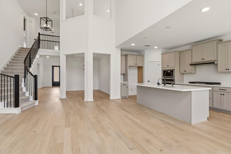 Furnished interior view inside a new home in Sienna 45', 50', Missouri City (Image 6).